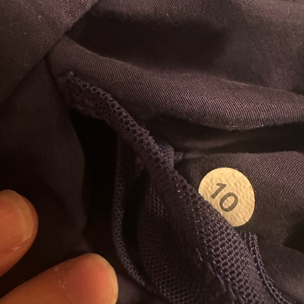 Lululemon &Go Keepsake Short- Hero Blue- Size 10 View 6